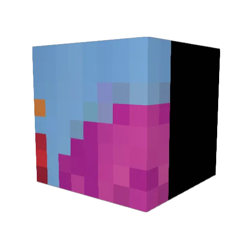 OverKlocked04 Minecraft avatar head, 3D render