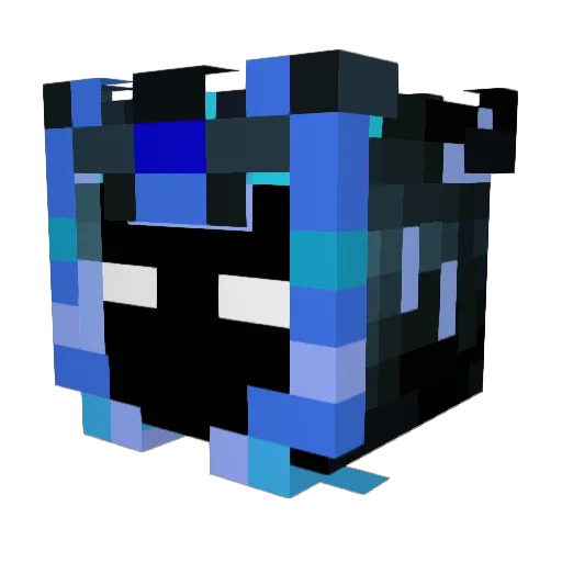 OverMyLegs14 Minecraft avatar head, 3D render