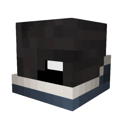 Over_Lord300 Minecraft avatar head, 3D render