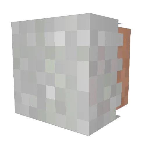 Overclocks_ Minecraft avatar head, 3D render
