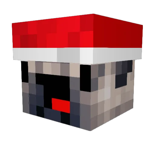 OverdriveHD123 Minecraft avatar head, 3D render