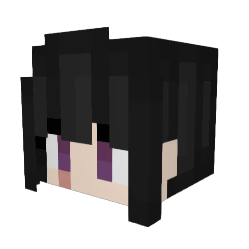 Overhaul2579 Minecraft avatar head, 3D render