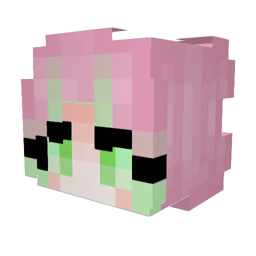 Overkill1982 Minecraft avatar head, 3D render