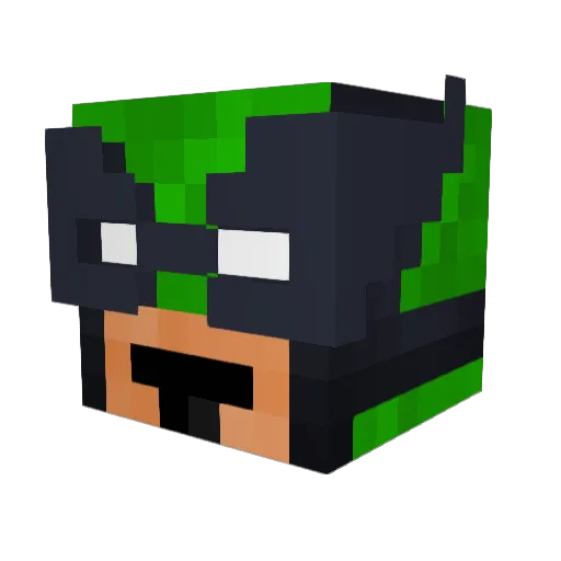 Overkill_311 Minecraft avatar head, 3D render