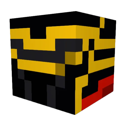 Overlord2323 Minecraft avatar head, 3D render