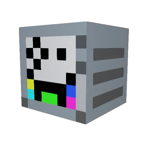 OverlordLogan Minecraft avatar head, 3D render