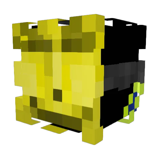 OverpricedSanity Minecraft avatar head, 3D render