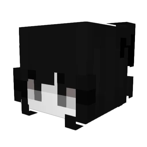 Overstimulate Minecraft avatar head, 3D render