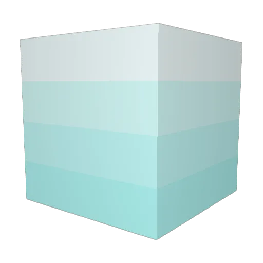 Overture10538 Minecraft avatar head, 3D render