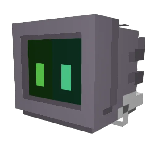 Overusedmemes10 Minecraft avatar head, 3D render