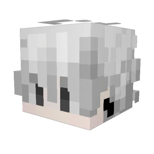 Ovhage Minecraft avatar head, 3D render