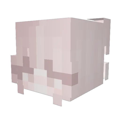 OviNeZ Minecraft avatar head, 3D render