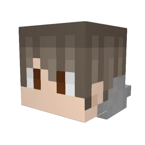 OwO_Humpie_Time Minecraft avatar head, 3D render