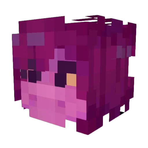 OwOberst Minecraft avatar head, 3D render