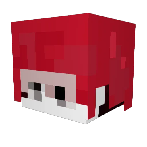OwanTanSoup Minecraft avatar head, 3D render