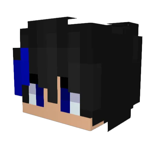 Owarano_SaMi Minecraft avatar head, 3D render