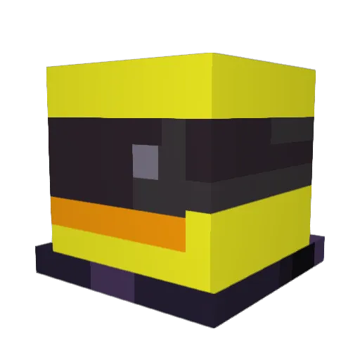 Owen2003_ Minecraft avatar head, 3D render
