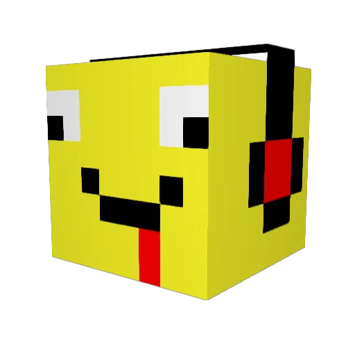 OwenBoss Minecraft avatar head, 3D render