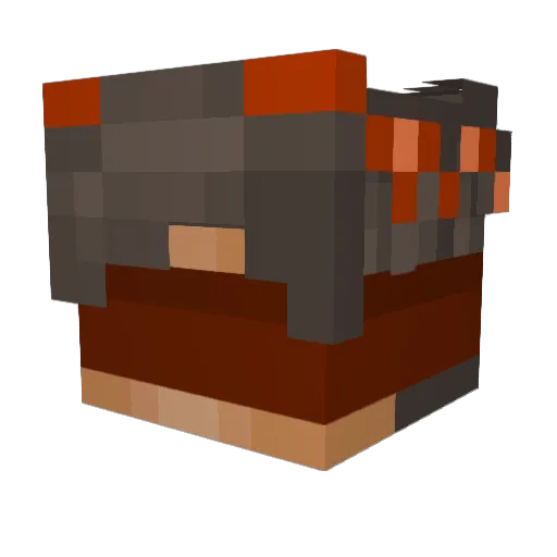 OwenChaney14 Minecraft avatar head, 3D render