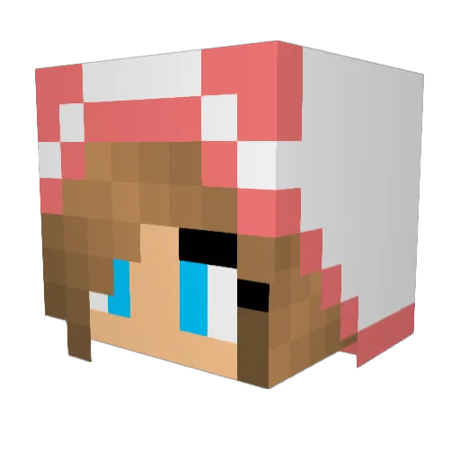 OwenGames7 Minecraft avatar head, 3D render