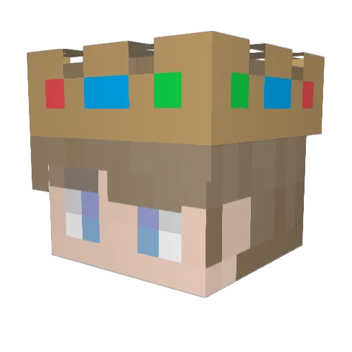 OwenKingItIx Minecraft avatar head, 3D render