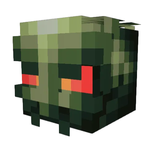 OwenSharp6 Minecraft avatar head, 3D render