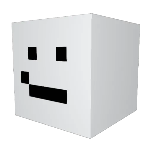 Owen_091411 Minecraft avatar head, 3D render