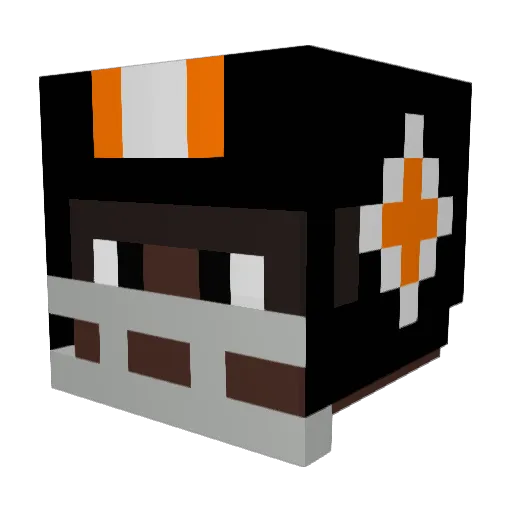 Owen_39 Minecraft avatar head, 3D render