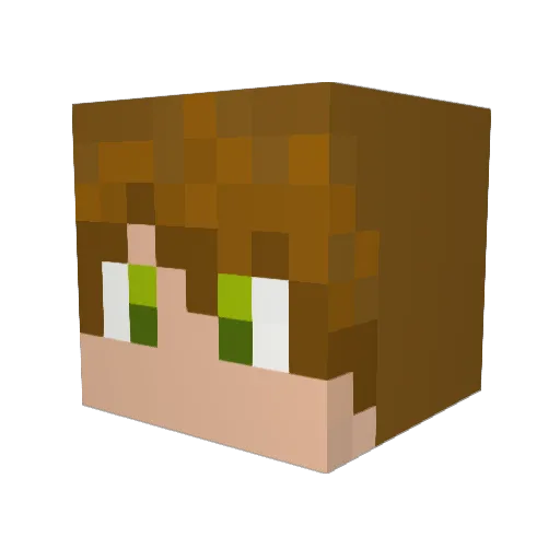 Owen_David10 Minecraft avatar head, 3D render