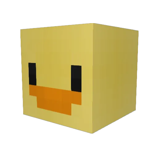 Owenzzk Minecraft avatar head, 3D render