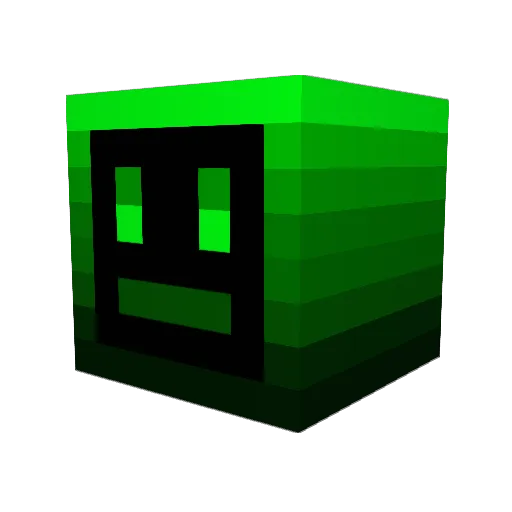 Owiza Minecraft avatar head, 3D render