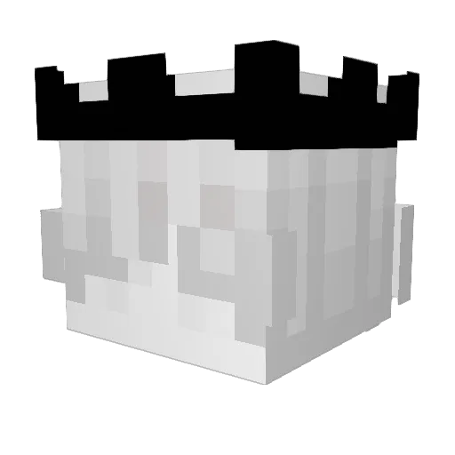 OwlChymes Minecraft avatar head, 3D render