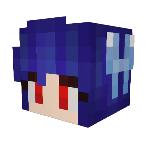 OwlKing22 Minecraft avatar head, 3D render