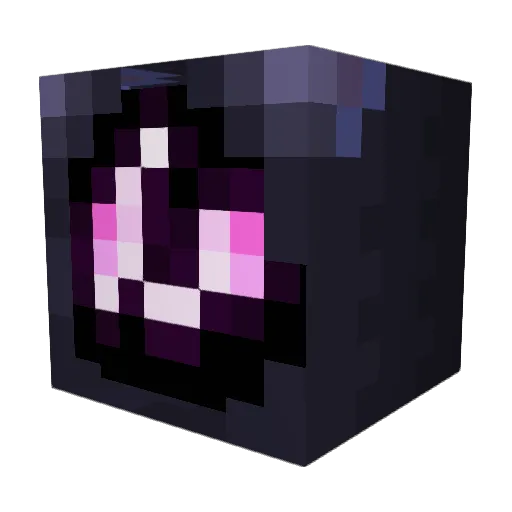 OwlSpecter Minecraft avatar head, 3D render