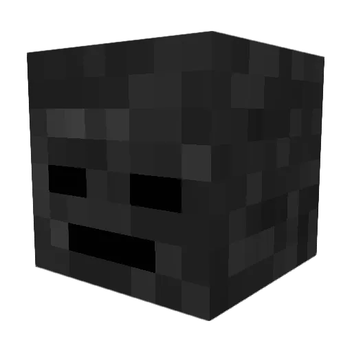 OwnCloud Minecraft avatar head, 3D render