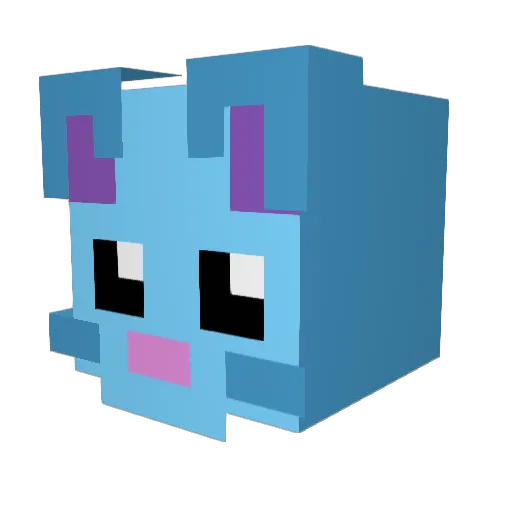 OwnPhilosophy Minecraft avatar head, 3D render