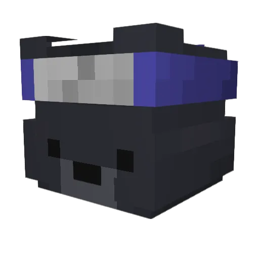 Owner309 Minecraft avatar head, 3D render