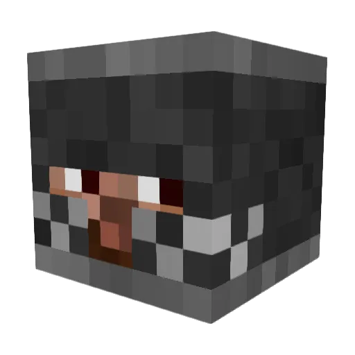Owosso Minecraft avatar head, 3D render