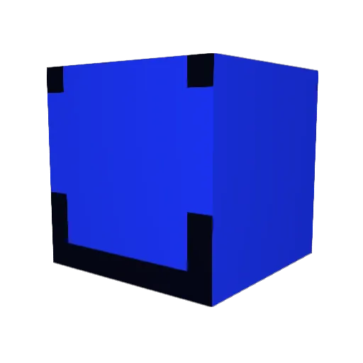 Owvch Minecraft avatar head, 3D render