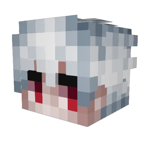 OxYgEn_57 Minecraft avatar head, 3D render