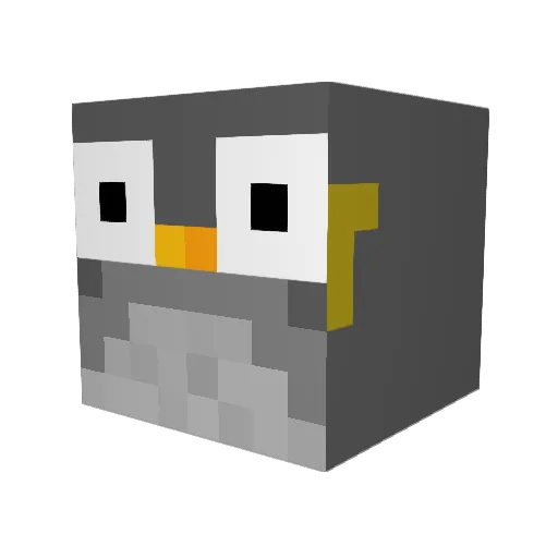 Oxidonucleado95 Minecraft avatar head, 3D render