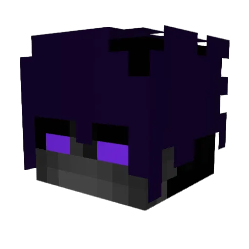OxlyChars0 Minecraft avatar head, 3D render