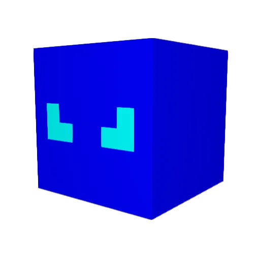 OxobSP Minecraft avatar head, 3D render