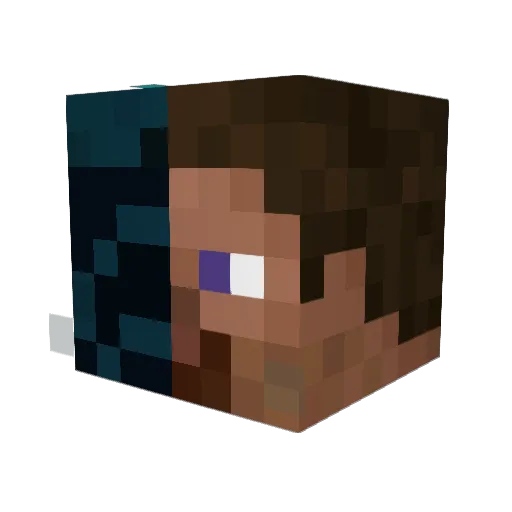 OxqBJLy61I Minecraft avatar head, 3D render