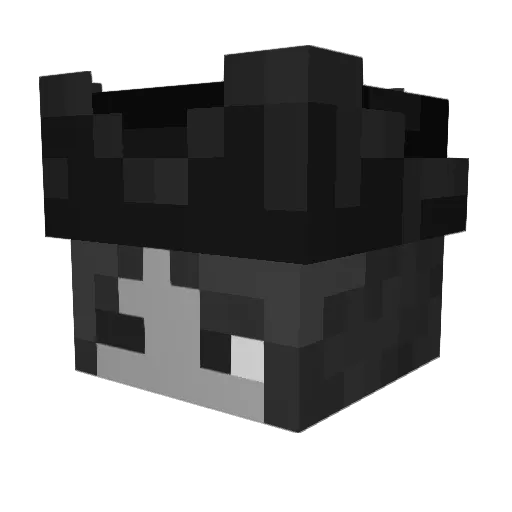 Oxtron18 Minecraft avatar head, 3D render