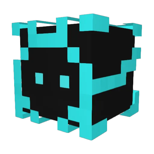 OxwordComa Minecraft avatar head, 3D render