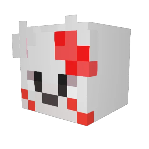 OxyCody Minecraft avatar head, 3D render