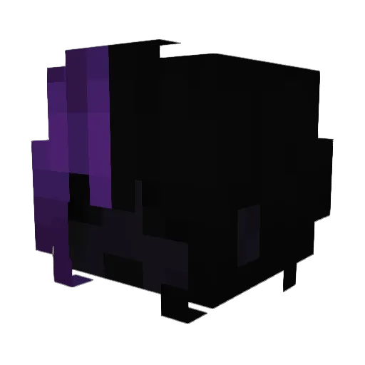 OxyDev Minecraft avatar head, 3D render
