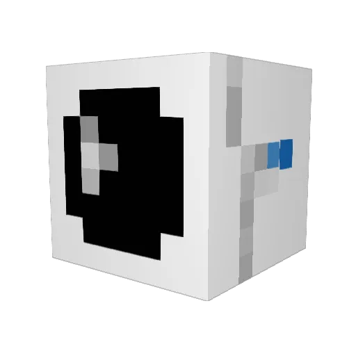 OxygenElement Minecraft avatar head, 3D render