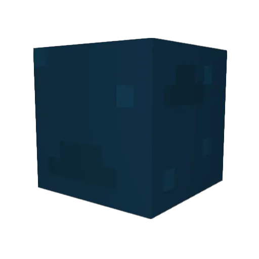 Oyat Minecraft avatar head, 3D render